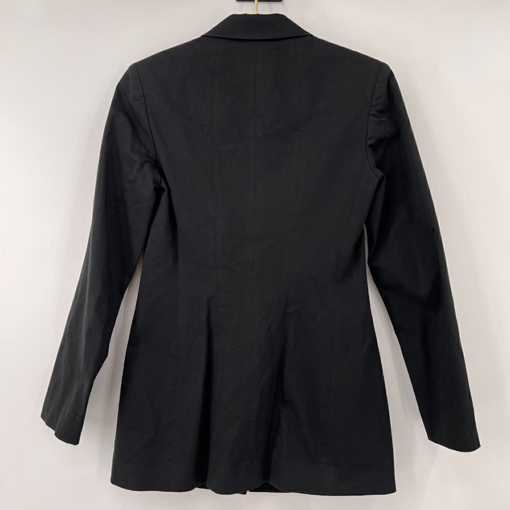 Express Stretch Lined Black Jacket/Blazer - image 2